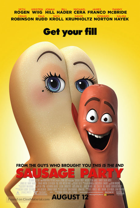 Sausage Party A2 Movie Poster-Pixel Demon
