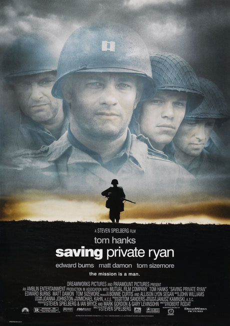 Saving private ryan A2 Size Movie Poster-Pixel Demon