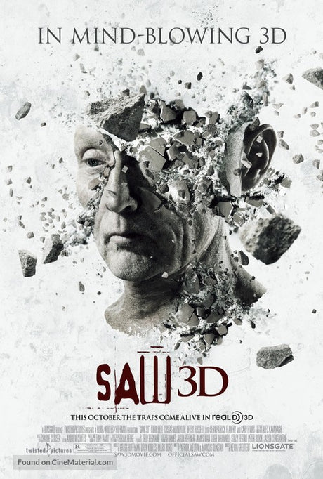 Saw 3D A2 Movie Poster-Pixel Demon