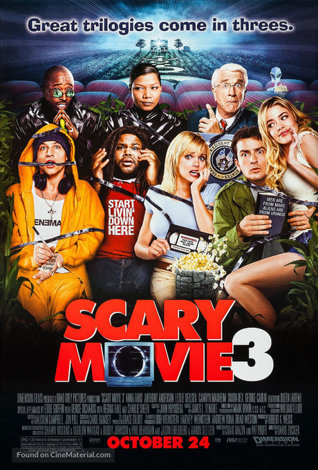 Scary Movie 3 A2 Movie Poster-Pixel Demon