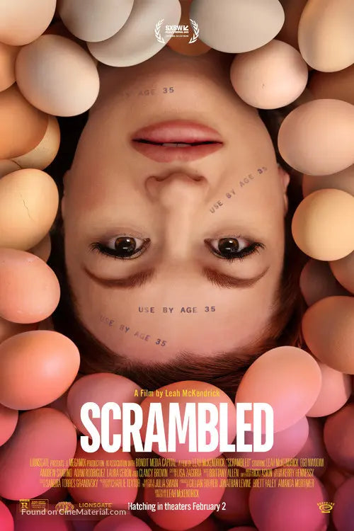 Scrambled Cinema Movie Poster A2 Size
