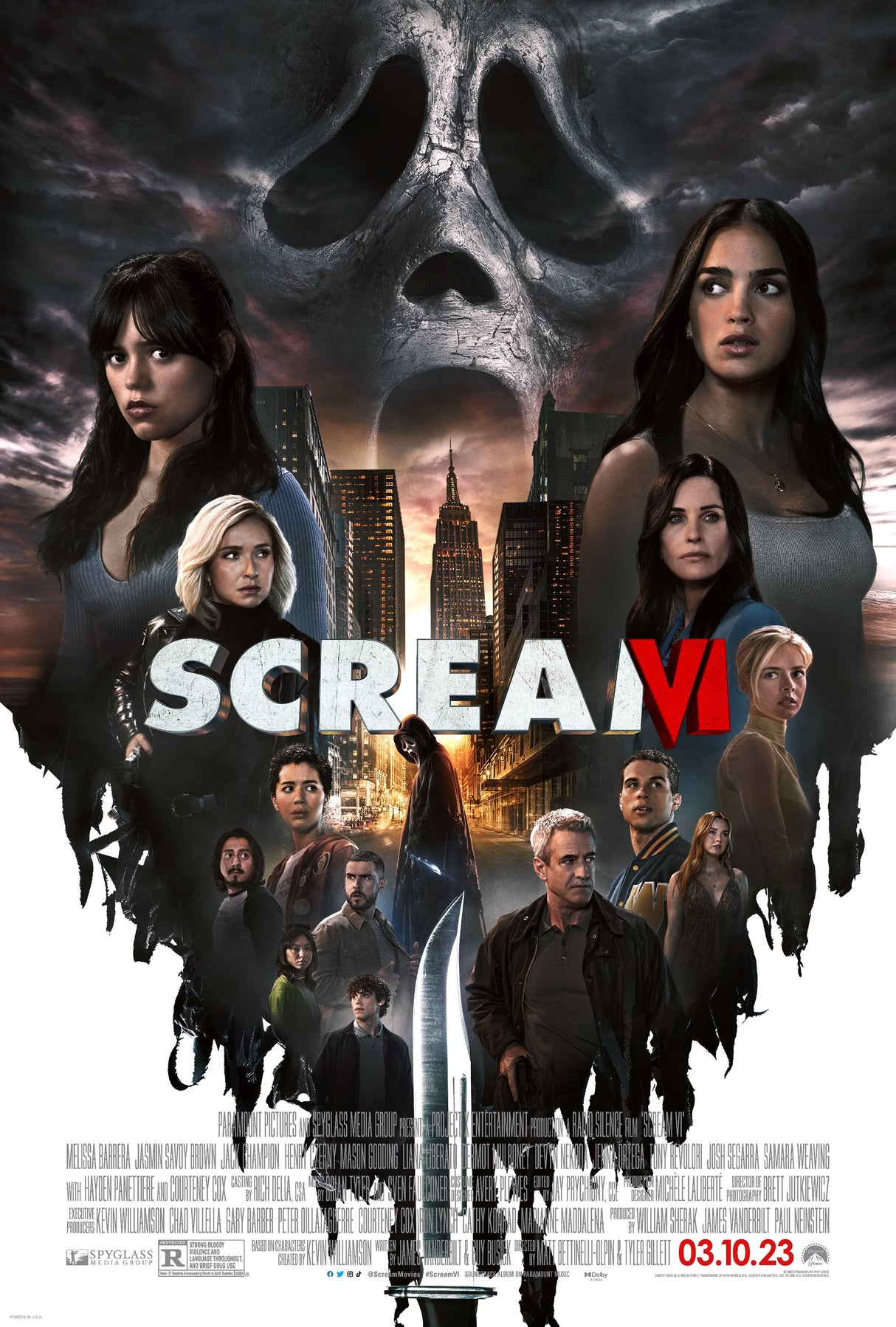 Scream VI A2 Size Movie Poster-Pixel Demon
