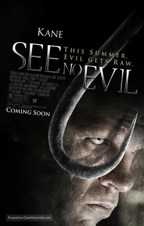 Pixel Demon See No Evil Movie Poster A2 Size