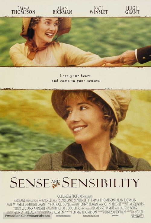 Sense and Sensibility Cinema Movie Poster A2 Size