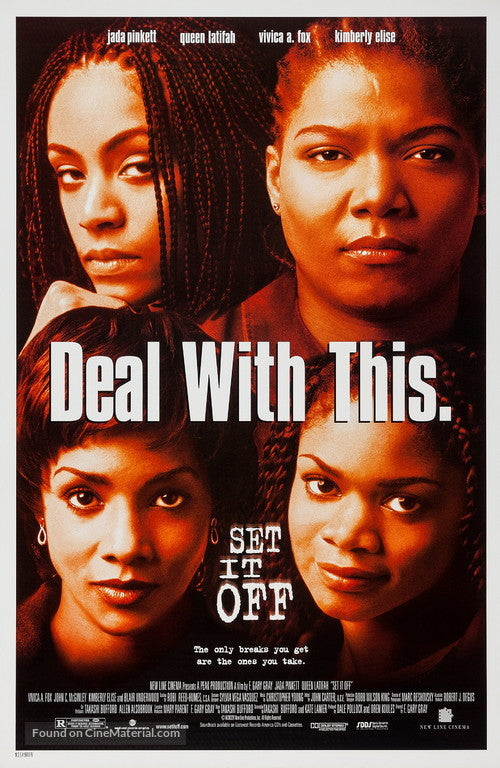 Set It Off Cinema Movie Poster A2 Size