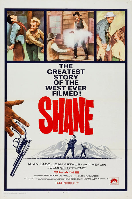 Shane A2 Size Movie Poster-Pixel Demon
