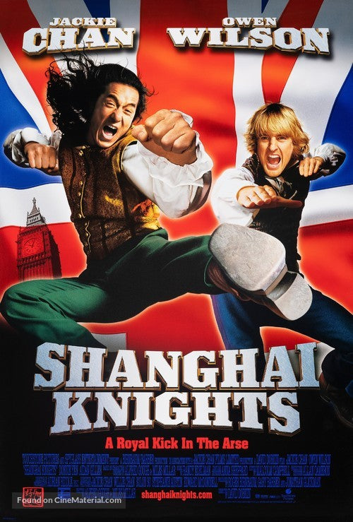 Shanghai Knights Cinema Movie Poster A2 Size