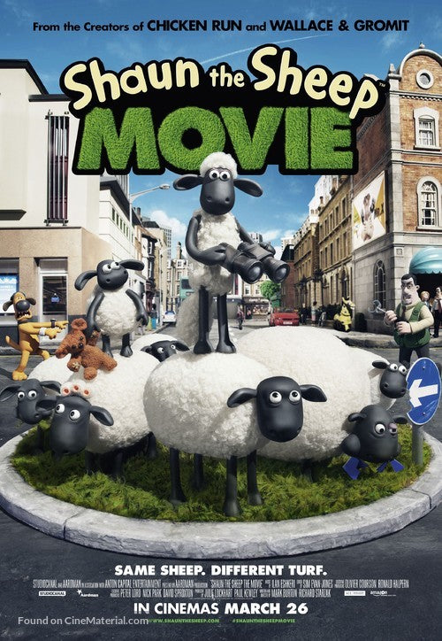 Pixel Demon Shaun the Sheep Movie Movie Poster A2 Size