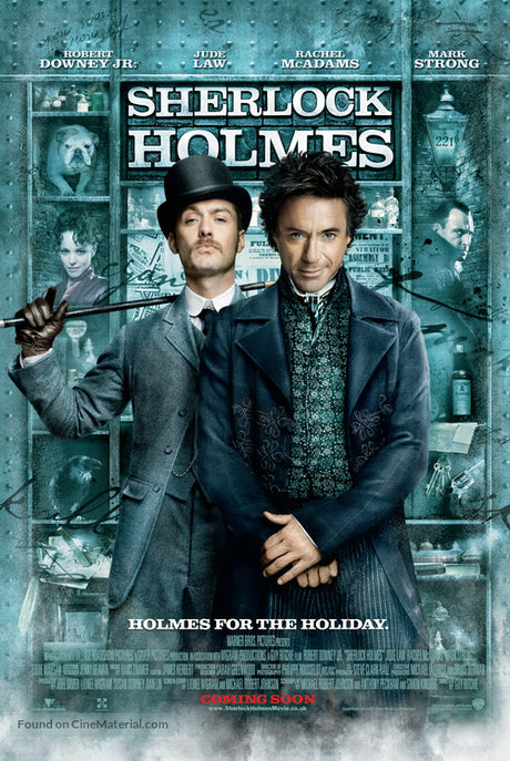 Sherlock Holmes A2 Movie Poster-Pixel Demon