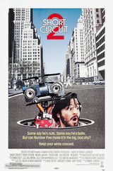 Short Circuit 2 Cinema Movie Poster A2 Size
