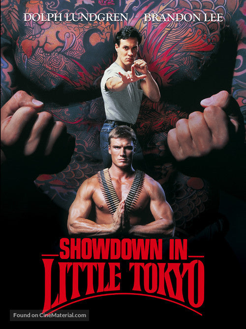 Showdown in Little Tokyo Cinema Movie Poster A2 Size