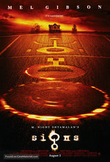Signs Cinema Movie Poster A2 Size