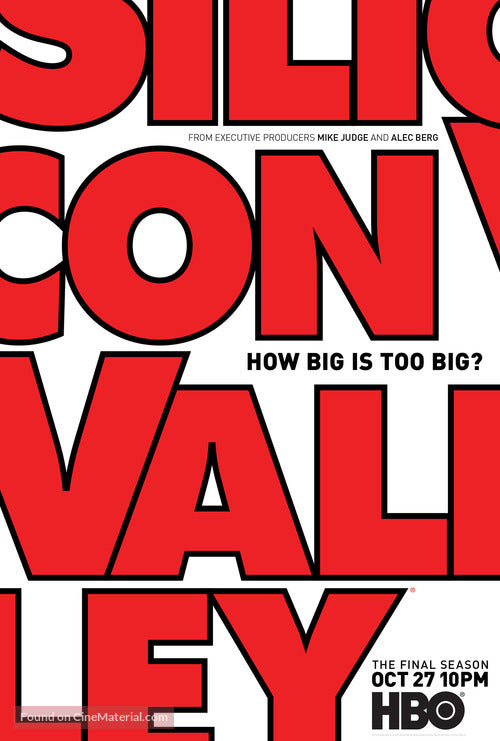 Silicon Valley TV Series Poster A2 Size Version 4