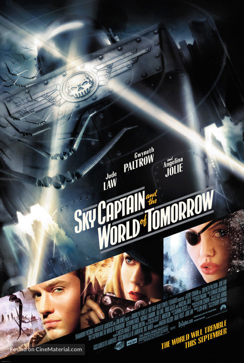 Sky Captain and the World of Tomorrow A2 Movie Poster-Pixel Demon