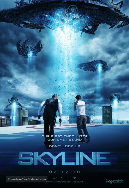 Skyline A2 Movie Poster-Pixel Demon