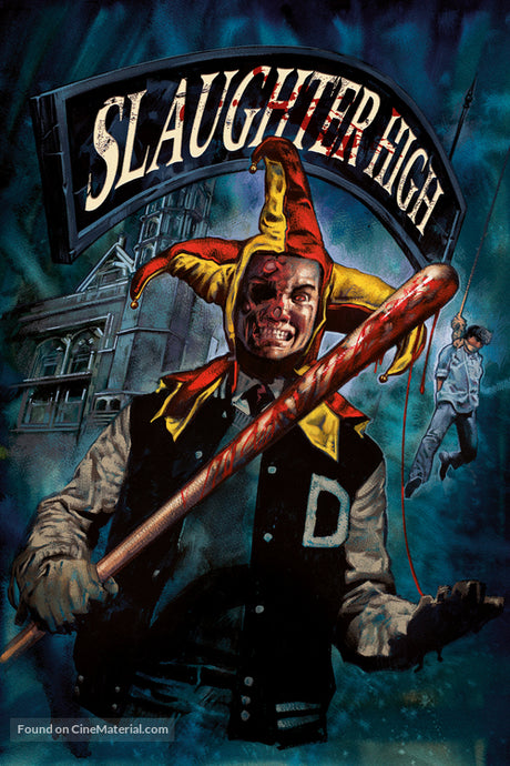Pixel Demon Slaughter High Movie Poster A2 Size