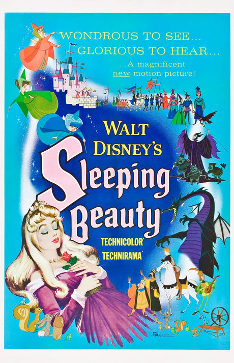 Sleeping Beauty A2 Size Movie Poster-Pixel Demon