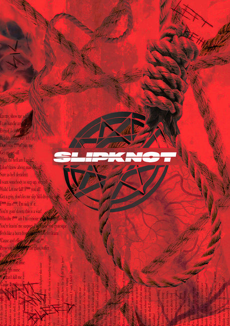 Slipknot 2 Vintage Gig A2 Size Posters-Pixel Demon