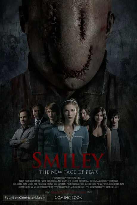 Pixel Demon Smiley Movie Poster A2 Size