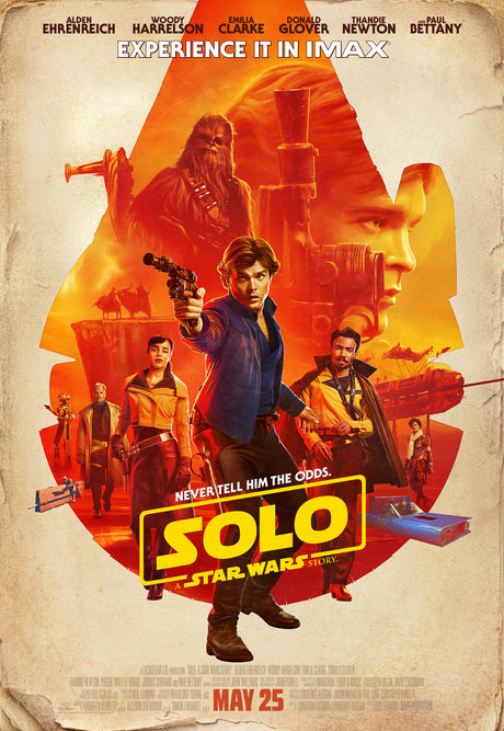 Solo: A Star Wars Story A4 Size Movie Poster-Pixel Demon