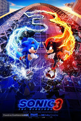 Sonic the Hedgehog 3 Movie Poster A2 Size Version 1