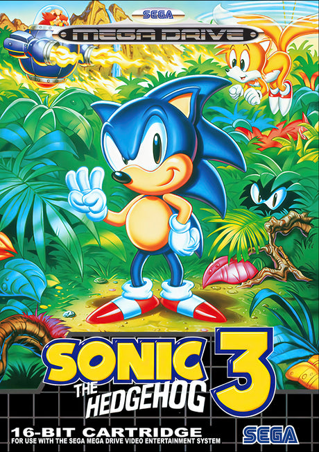 90s Sonic The Hedgehog 3 A2 Size Posters-Pixel Demon