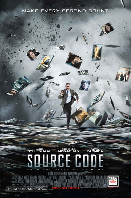 Source Code A2 Movie Poster-Pixel Demon