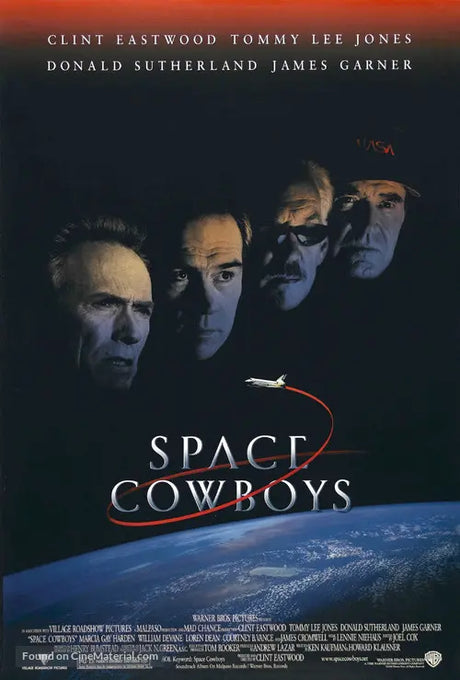 Pixel Demon Space Cowboys Movie Poster A2 Size