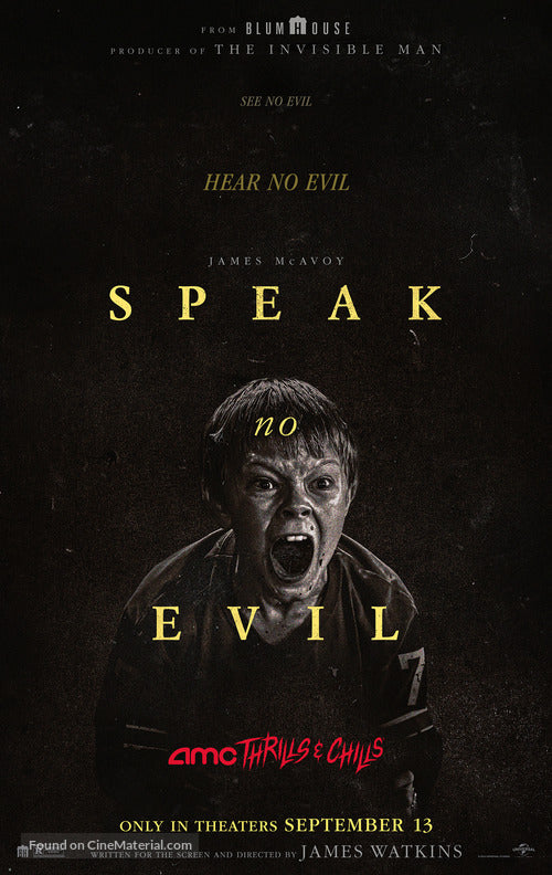 Speak No Evil (2024) Cinema Movie Poster A2 Size Version 2