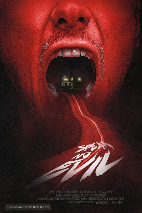 Speak No Evil (2024) Cinema Movie Poster A2 Size Version 3