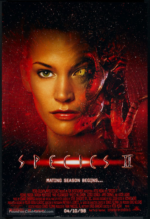 Species II A2 Movie Poster-Pixel Demon