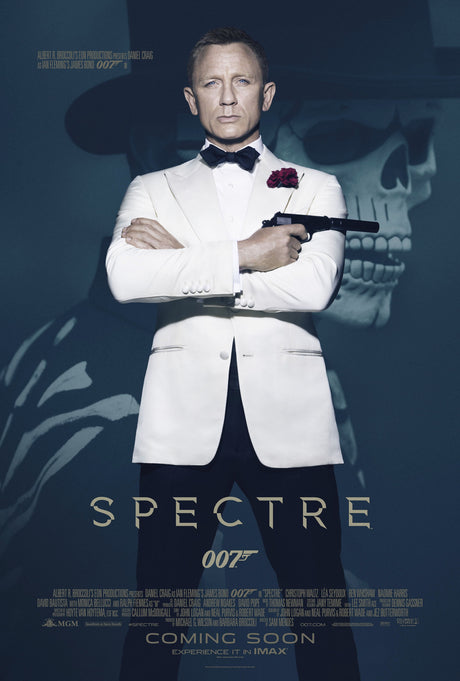Spectre A2 Size Movie Poster-Pixel Demon