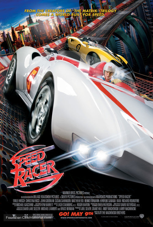 Speed Racer Cinema Movie Poster A2 Size