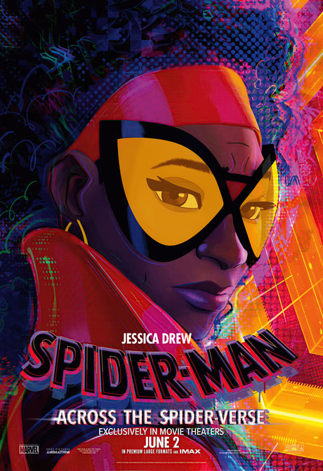 Spider-man Across The Spider-verse Design 10 A2 Size Movie Poster-Pixel Demon