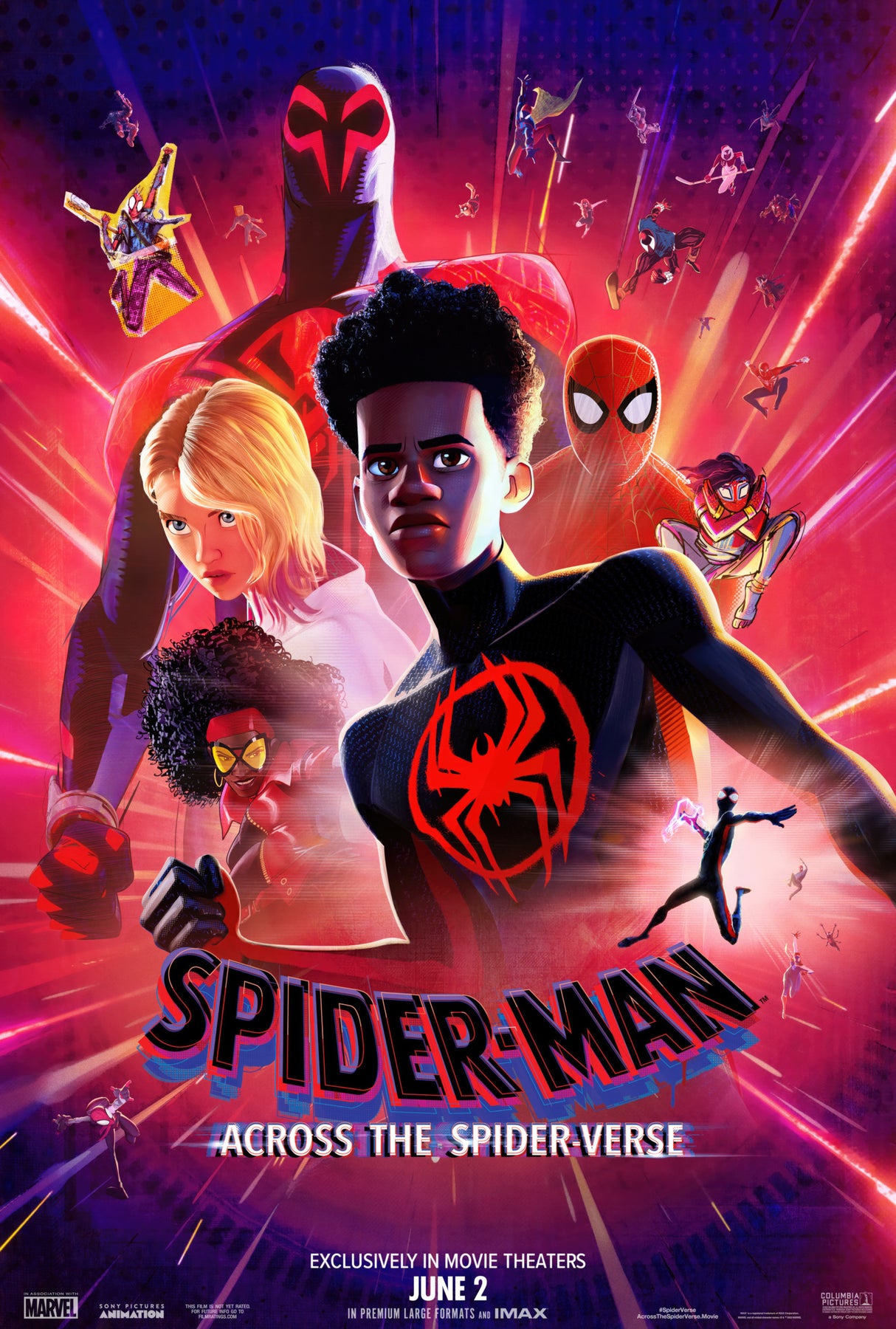 Spider-man Across The Spider-verse Design 14 A2 Size Movie Poster-Pixel Demon