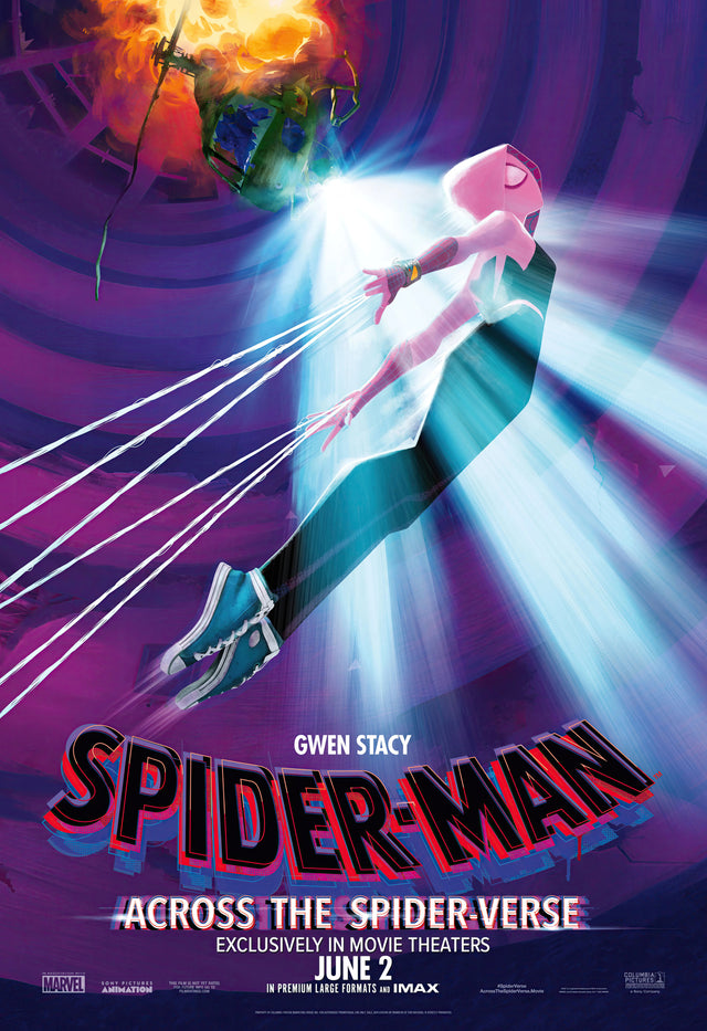 Spider-man Across The Spider-verse Design 3 A2 Size Movie Poster-Pixel Demon