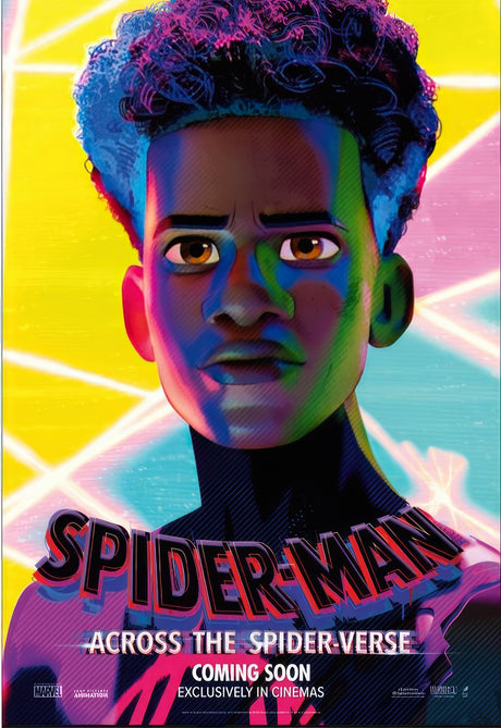 Spider-man Across The Spider-verse Design 7 A2 Size Movie Poster-Pixel Demon