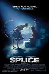 Splice Cinema Movie Poster A2 Size