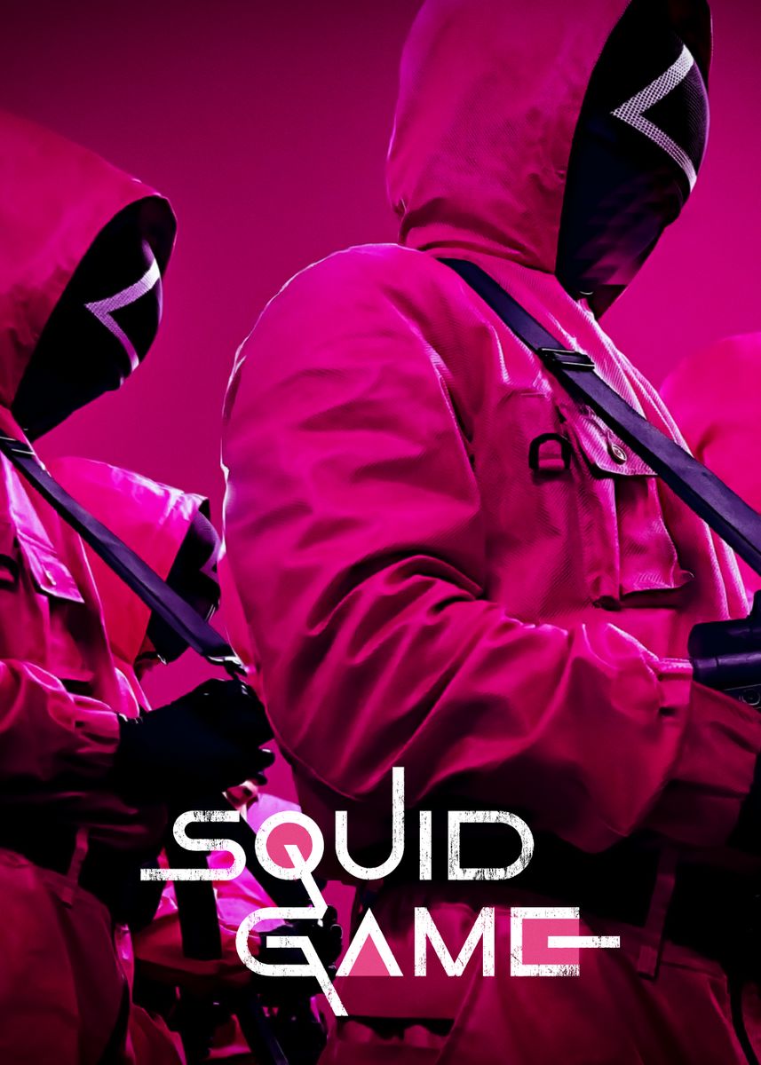 Squid Games Option 11  A2 Size Posters-Pixel Demon