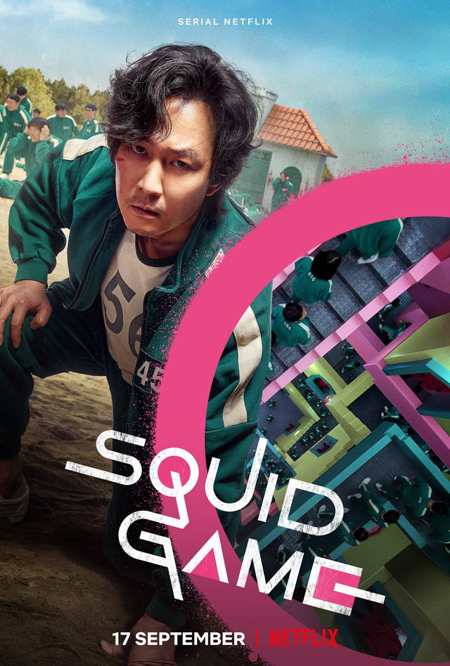 Squid Games Option 7  A2 Size Posters-Pixel Demon