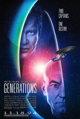 Star Trek: Generations Cinema Movie Poster A2 Size