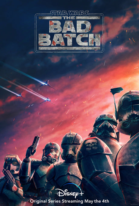 Star Wars Saga The Bad Batch A4 Size Posters-Pixel Demon