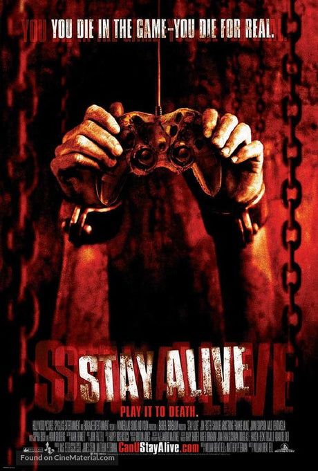 Pixel Demon Stay Alive Movie Poster A2 Size