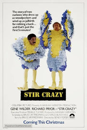 Pixel Demon Stir Crazy Movie Poster A2 Size