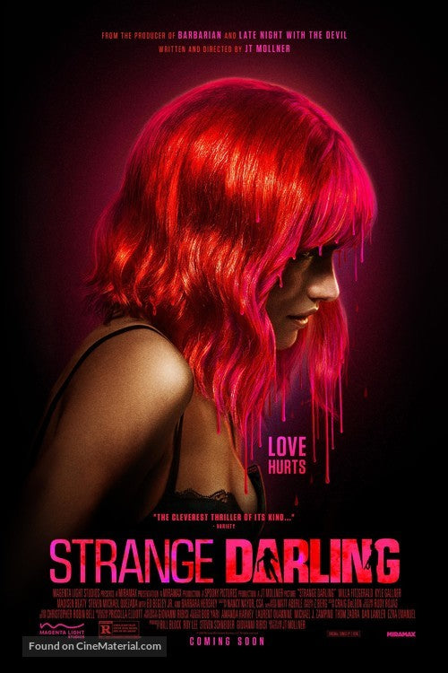 Strange Darling Cinema Movie Poster A2 Size Version 1