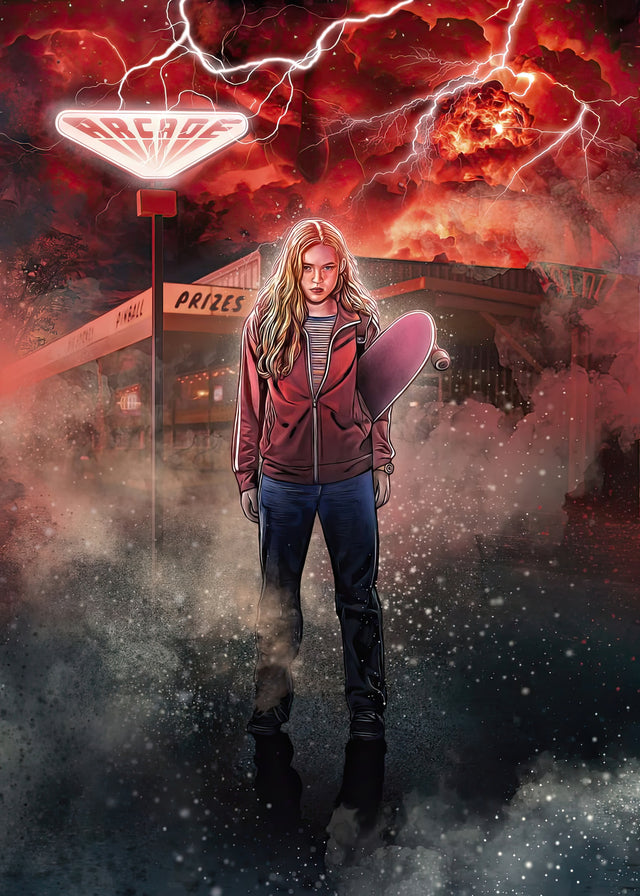 Stranger Things Design 15 A2 Size Posters-Pixel Demon