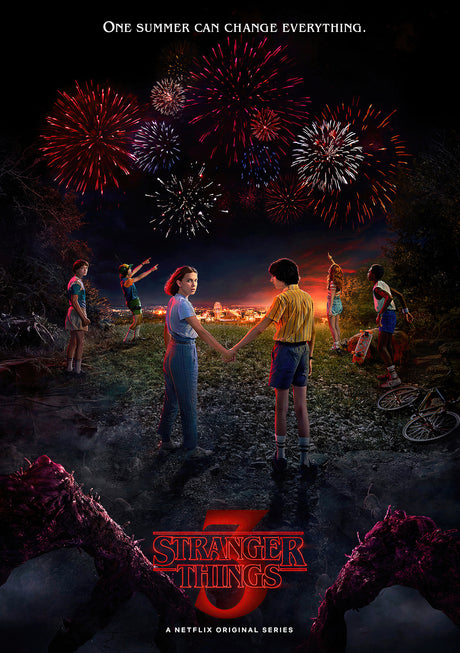 Stranger Things Design 25 A2 Size Posters-Pixel Demon