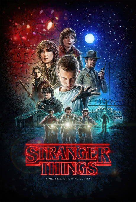 Stranger Things Design 27 A2 Size Posters-Pixel Demon