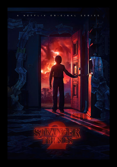 Stranger Things Design 4 A2 Size Posters-Pixel Demon