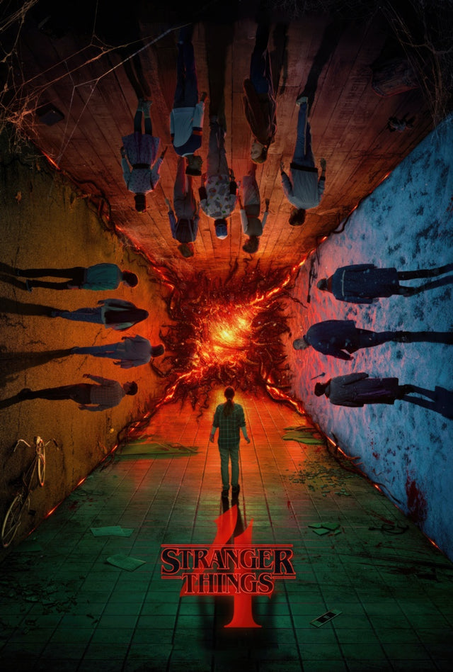 Stranger Things Design 7 A2 Size Posters-Pixel Demon